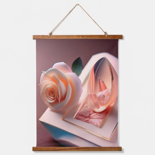 カスタム26x36垂直ポートレートパネル 吊り下げ型タペストリー (正面)