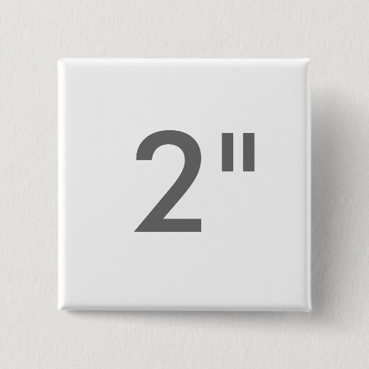 カスタム2"インチの正方形のバッジのブランクのテンプレート 缶バッジ (正面)