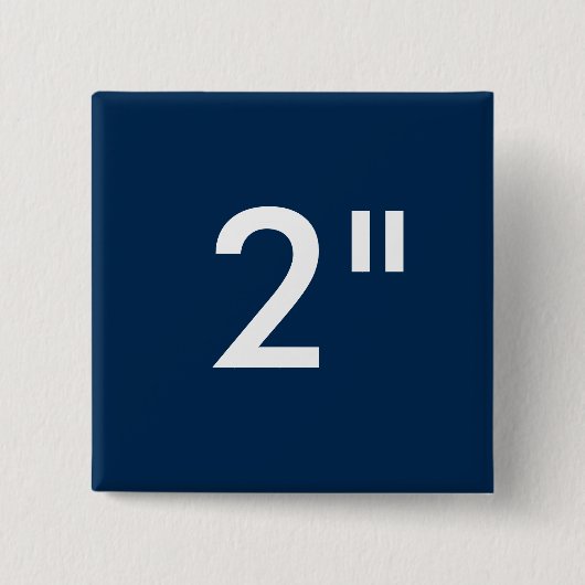 カスタム2"インチ正方形ボタンのブランクのテンプレート 缶バッジ (正面)