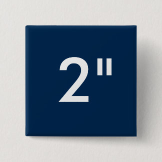 カスタム2"インチ正方形ボタンのブランクのテンプレート 缶バッジ