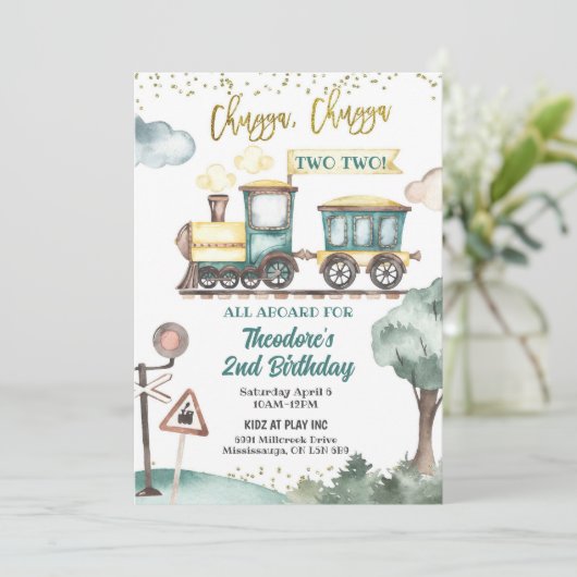 カスタム2 招待状 (スタンド正面)