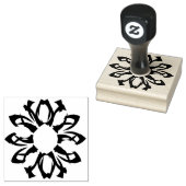 カスタム2.5インチx 2.5インチゴム印、インクパッド色= N ラバースタンプ (押印)