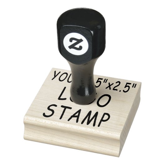 カスタム2.5インチx 2.5インチロゴスタンパゴムスタンプ ラバースタンプ (スタンプ)