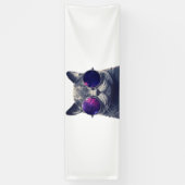 カスタム2.5' x 8'バナー 横断幕 (縦)