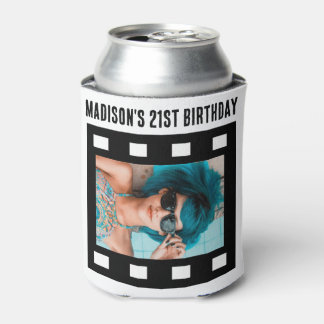カスタム2 x Photo Film Reel 21世誕生日 缶クーラー