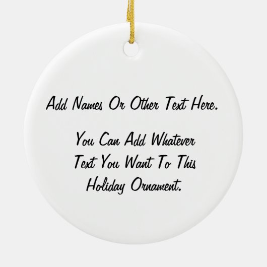 カスタム3つのGIrls、2つの犬の休日オーナメント セラミックオーナメント (裏面)