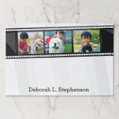 カスタム3の写真パーソナライズな色の写真の机のマット ペーパーパッド (正面)