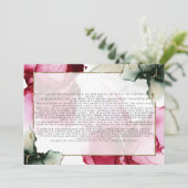 カスタム3クリスティーヌヴォウズセージピンク抽象芸術 (スタンド正面)