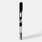 カスタム3セクション家族フォトコラージブラックフレーム Case-Mate iPhoneケース (裏面 / 右)