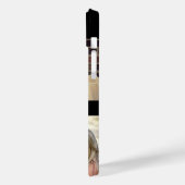 カスタム3セクション家族フォトコラージブラックフレーム Case-Mate iPhoneケース (裏面 / 左)