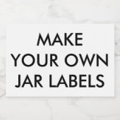 カスタム3パーソナライズされた" x 2"フードJARラベル(10) フードラベル (シングルラベル)