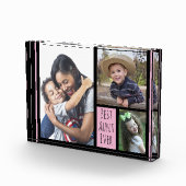 カスタム3フォトコラージュ最高のアントエバー   フォトブロック (右)