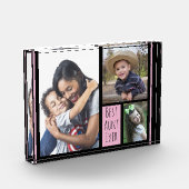 カスタム3フォトコラージュ最高のアントエバー   フォトブロック (左)