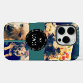 カスタム3フォトコラージュ Case-Mate iPhoneケース (裏面 (横))