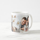 カスタム3枚のフォトコラージュマグカップ コーヒーマグカップ (正面右)