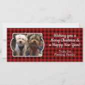 カスタム3枚の写真カントリー赤水牛チェックプライド (正面)