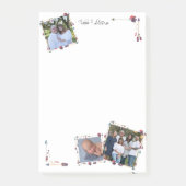 カスタム3枚の写真トライバルアローズ羽毛トレンディー ポストイット (正面)