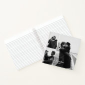 カスタム3枚の写真モダン台写真 ノートブック (内部)