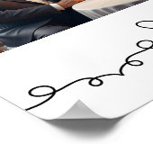 カスタム3枚40周年結婚歓迎 ポスター (角)