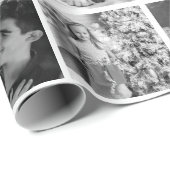 カスタム30枚の写真コラージギフトを作成 ラッピングペーパー (ロールコーナー)