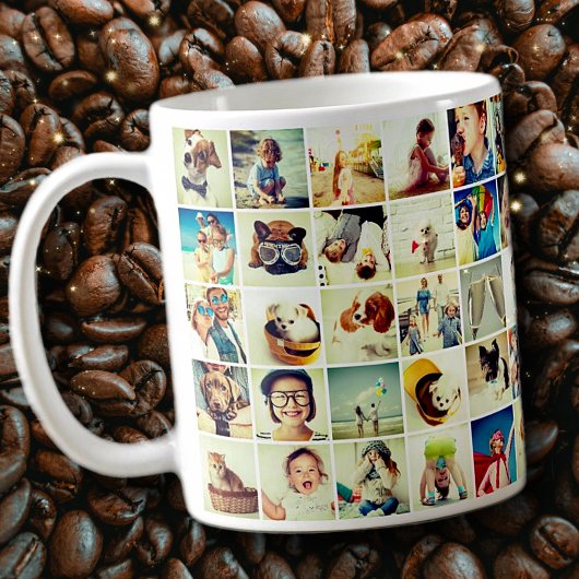 カスタム30枚モダン家族とペット マグカップ