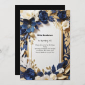 カスタム30歳の誕生日招待状 招待状 (正面/裏面)