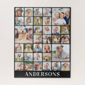 カスタム33 Photo Collage Family 16x20 520ピース ジグソーパズル (縦)