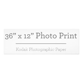 カスタム36 x 12フォトプリント フォトプリント           