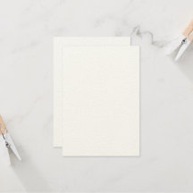 カスタム3.5インチx 5インチ素朴感じベージュ色招待状カード