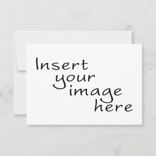 カスタム3.5x5.5インチRSVPカード 出欠カード (正面)