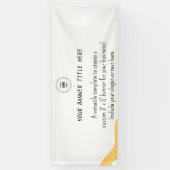 カスタム3' x 5'屋外ビジネスバナー 横断幕 (縦)