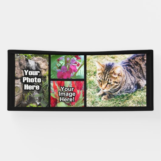 カスタム4の写真のコラージュの横の写真 横断幕 (横)