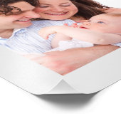 カスタム4セクションファミリーフォトコラージュ正方形フレーム フォトプリント            (角)