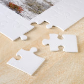 カスタム4フォトコラージュ最高のパパEver ジグソーパズル (側面)