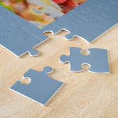 カスタム4フォトコラージュ最高のママ ジグソーパズル (側面)