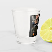 カスタム4フォトコラージョ最高のンパエバー ショットグラス (左)