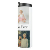 カスタム4フォトコラージョ最高のンパエバー タンブラー (回転右)