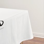 カスタム4ロゴ会社ビジネスレストランプロモーション テーブルクロス (インサイチュ)