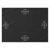 カスタム4ロゴ会社ビジネスレストランプロモーション テーブルクロス (正面(横))