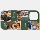 カスタム4写真すべての私が愛する緑 Case-Mate iPhoneケース (裏面 (横))