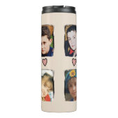 カスタム4写真孫フローラピンク タンブラー (裏面)