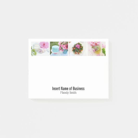 カスタム4写真DIYデイスパ美しいパンパー ポストイット (正面)