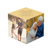 カスタム4写真Your Life was 賛美 an Memorial フォトキューブ (正面アングル)