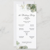 カスタム4抽象芸術金ゴールドミュートセージ緑 (裏面)