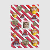 カスタム4枚の写真🎄ホリ最高のー ゴルフタオル (正面)