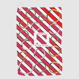 カスタム4枚の写真🎄ホリ最高のー ゴルフタオル