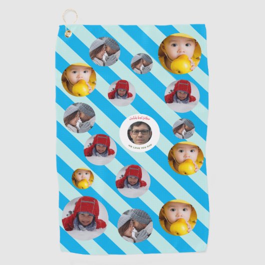 カスタム4枚🎄クリスマス ゴルフタオル (正面)