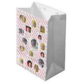 カスタム4枚🎄クリスマス ミディアムペーパーバッグ (正面アングル)