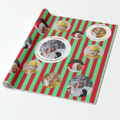 カスタム4枚🎄クリスマス ラッピングペーパー (アンロールド)