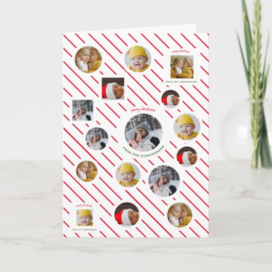 カスタム4枚🎄クリスマス 招待状 (正面)